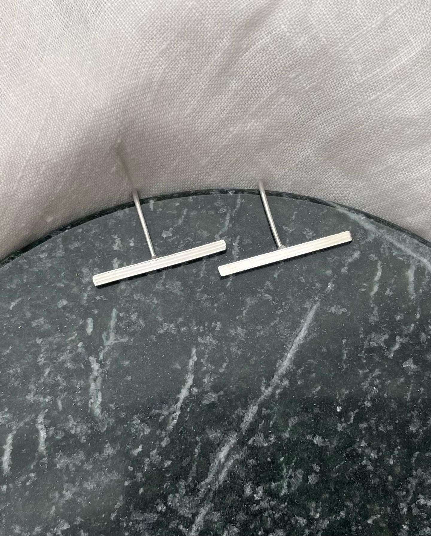 Straight Line Earrings