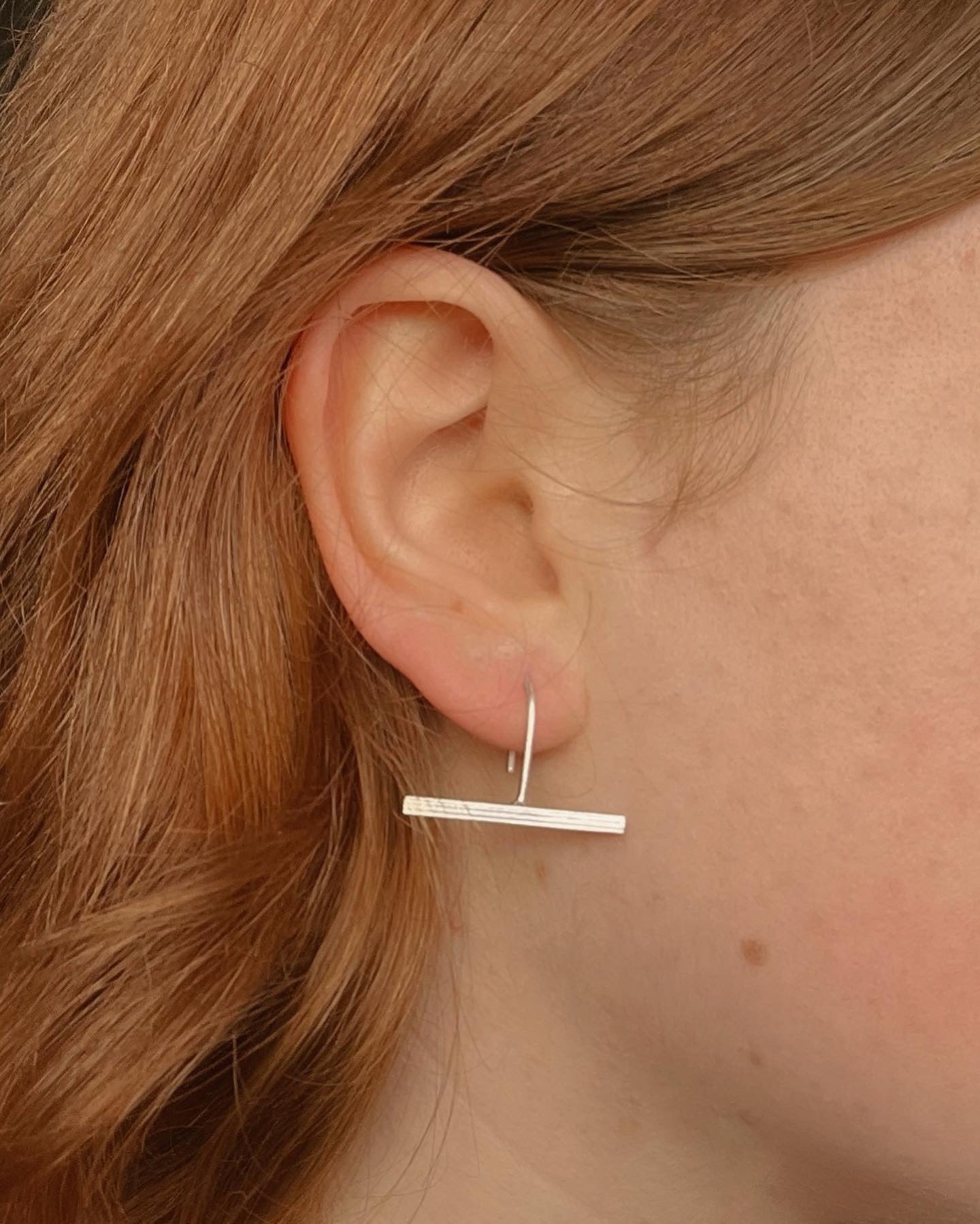 Straight Line Earrings